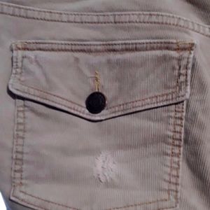 VTG 90'S OLDNAVY Tan Couduroy Pants Sz 18